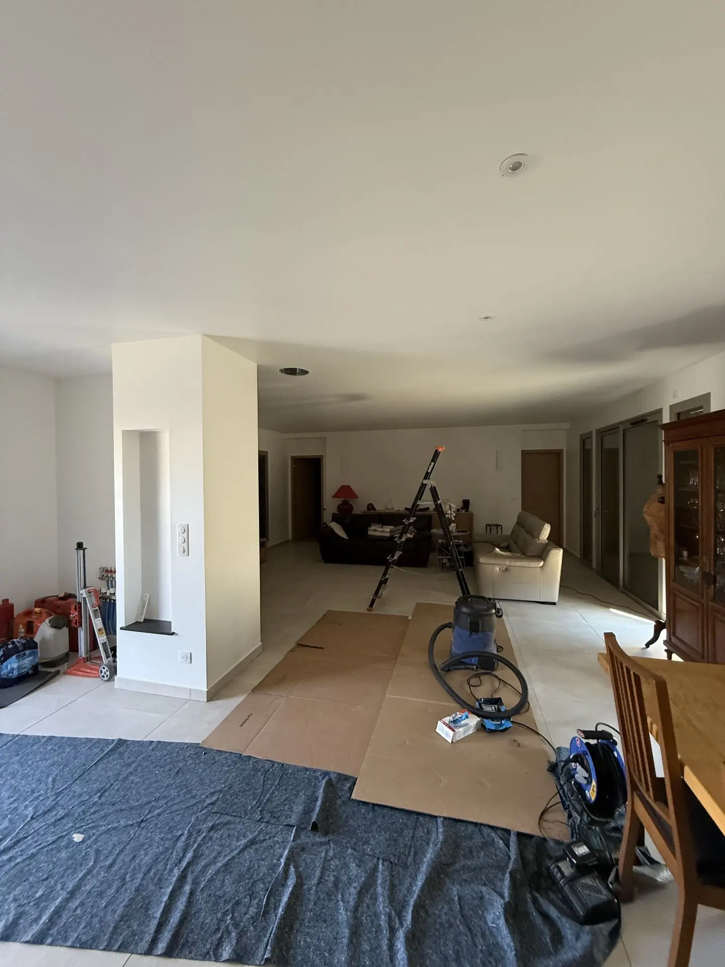 Installation d'un poêle à bois Skantherm à Chagny