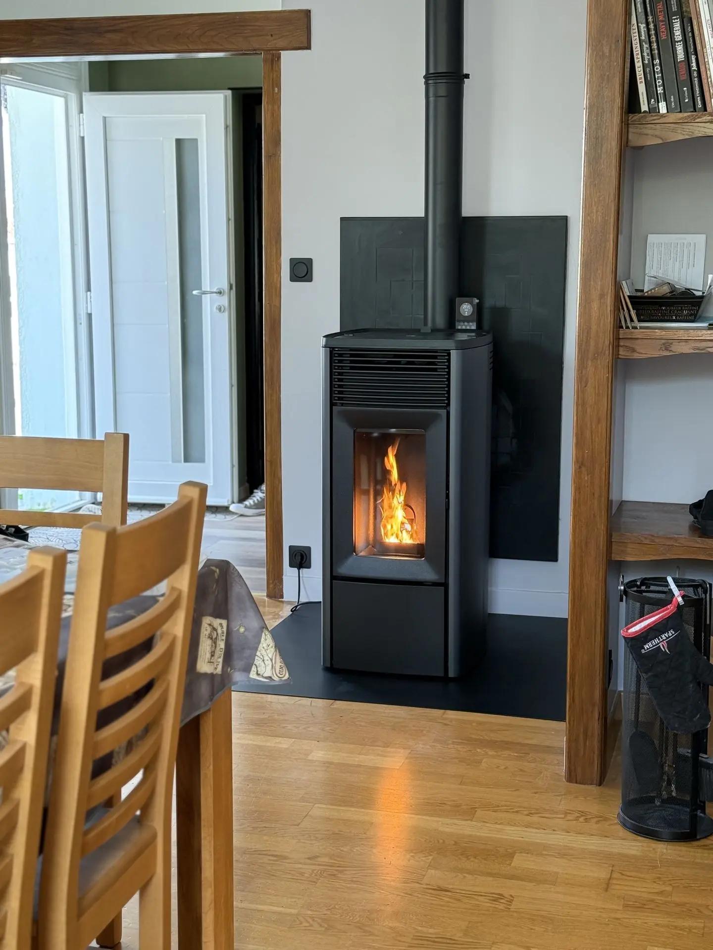 Poêle à pellet MCZ installé à Sornay