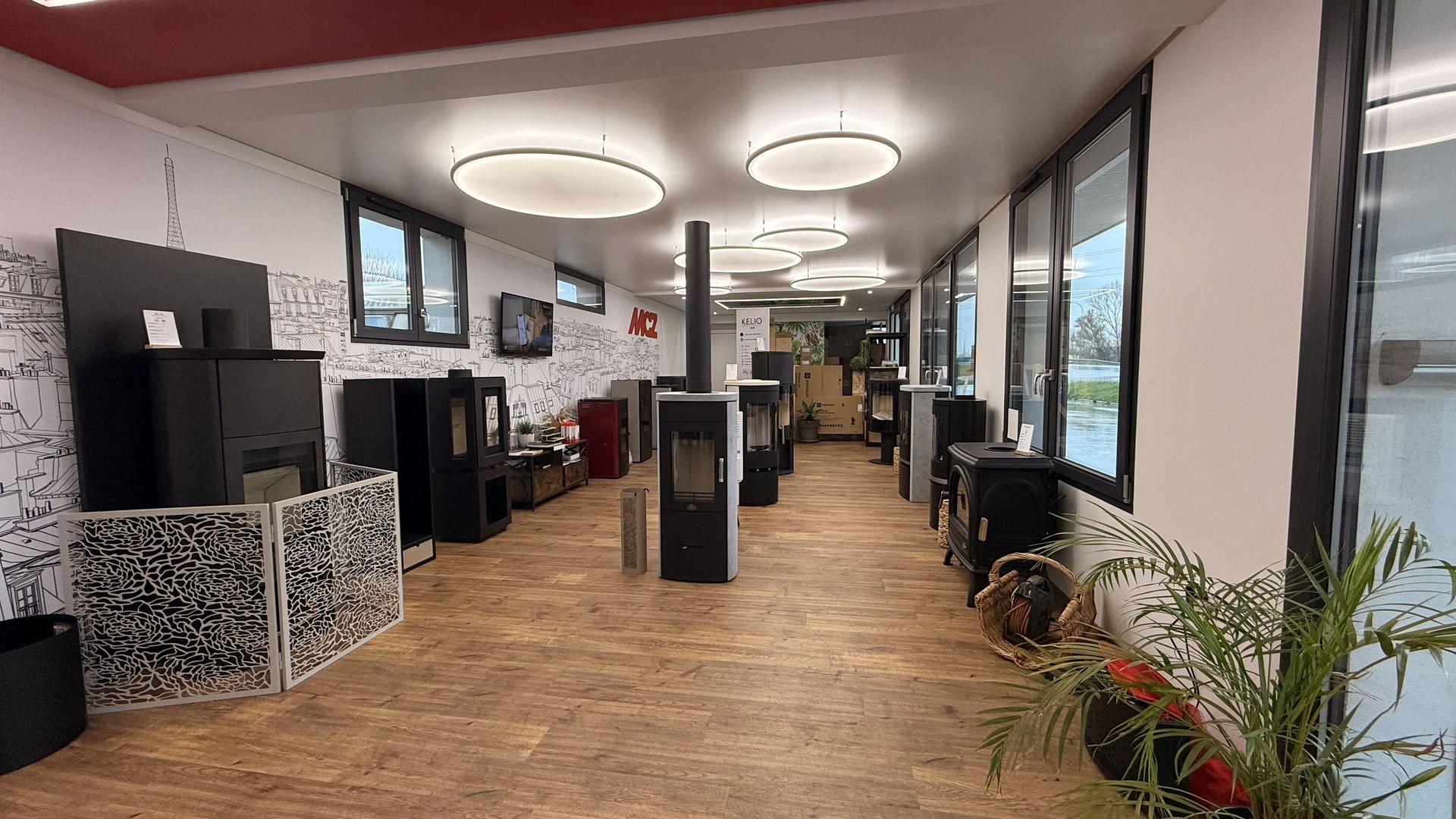 Le showroom Flamme Access à Saint-Marcel