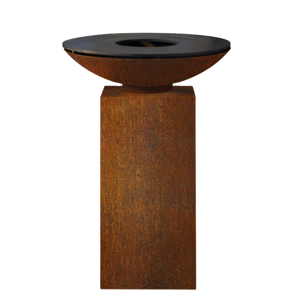 Brasero-plancha sur pied OUTR
