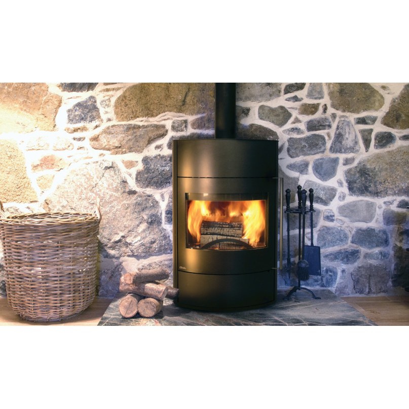 Fonte Flamme Fifti Acier Gris