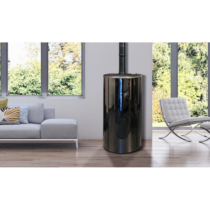 Fonte Flamme Paloma 9 Total Black